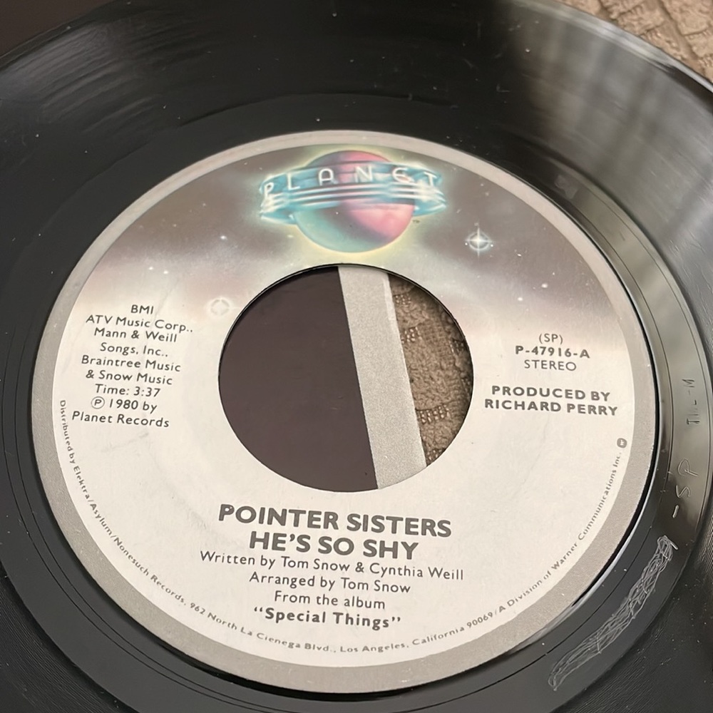 45 RPM Pointer Sisters 1980 - Picture 5 of 5